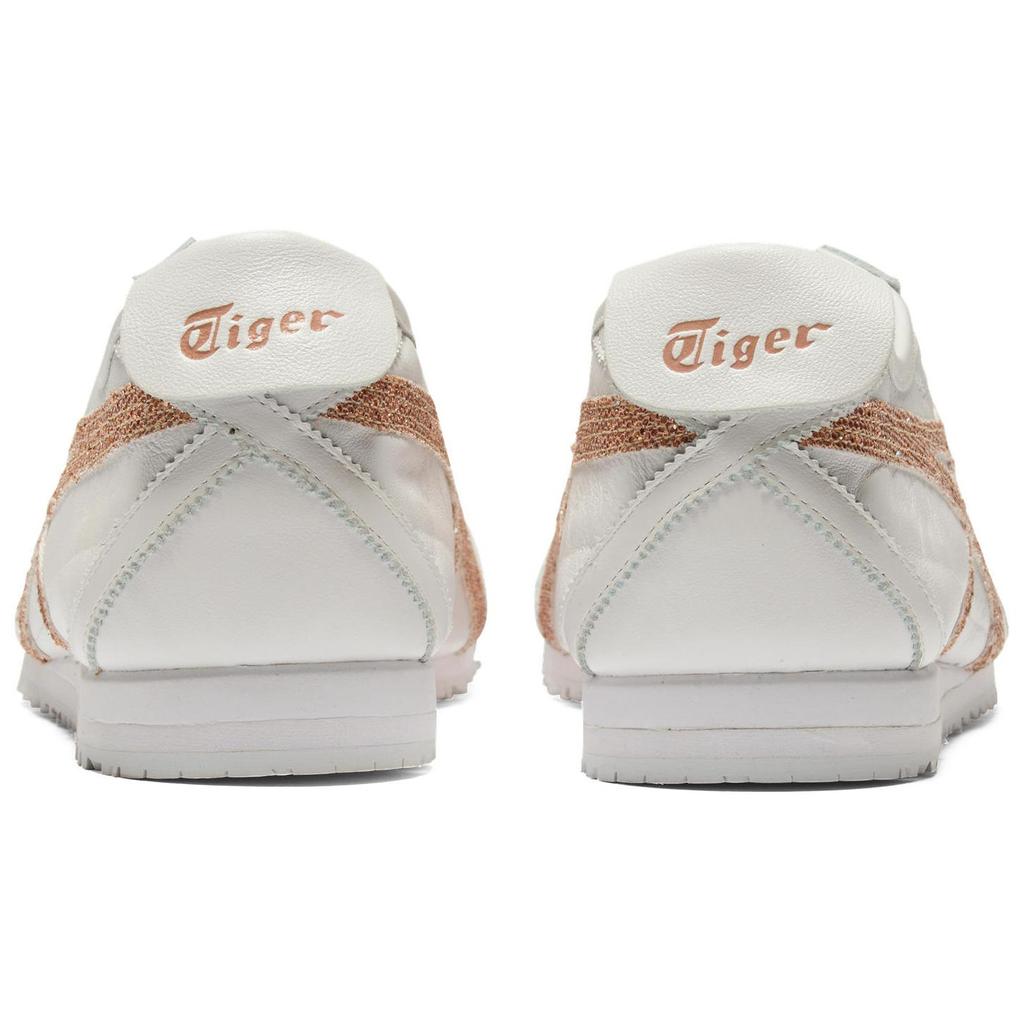 Onitsuka Tiger Mexico 66 Sd White Rose Gold Glitter Sneakers 1183C345-101