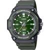 Casio Стандартные аналоговые кварцевые часы со светодиодной подсветкой MW-620H-3AV Мужские Зеленые Зарубежная модель