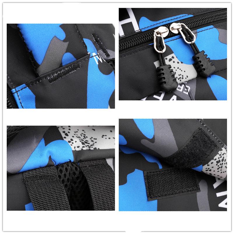 Style Camouflage Backpack New High Quality Fashion School Bag Large Capacity Waterproof Oxford Backpacking