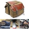 Motorcycle Canvas Saddlebags Equine Backpack For Haley Sportster/Honda