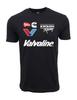 Унисекс Взрослый Повседневный Графический Valvoline Formula Racing Спонсор Графи...