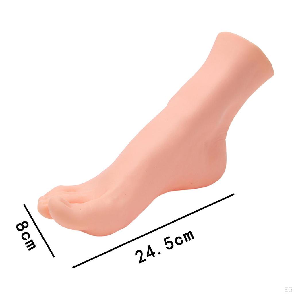 1:1 Female Flat Feet Foot Model Manicure Movie Props Drawing Reflexology Massage Practice Art