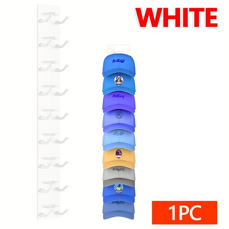 Caps Organizer Hat Hooks For Wall Baseball Caps Rack Support For Hats Cap Hanger Multifunctional Home Closet Storage MZSNJ02