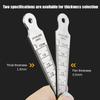 1-15Mm Stainless Steel Taper Gauge Feeler Inner Diameter Ruler Gap Hole Measuring Tool For Gap Taper Aperture Scale