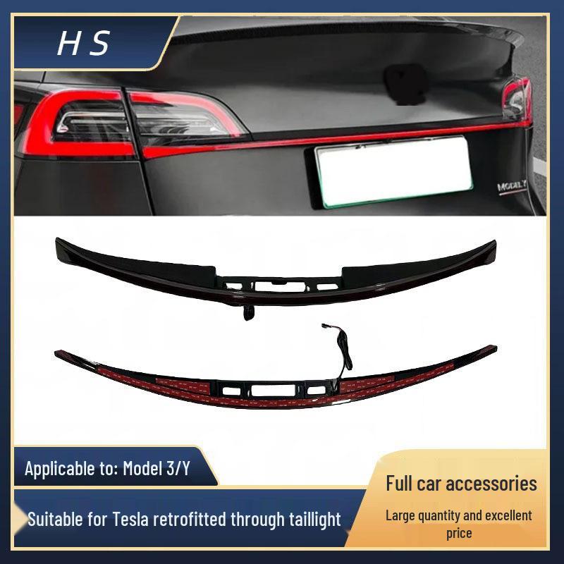 Комплект для модификации заднего фонаря багажника Tesla Model 3/Y, стоп-сигнала и указателя поворота