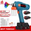 ONEVAN 100ML Electric Spray Gun Cordless Paint Sprayer Rechargeable Auto Furniture Steel Power Tools  For Makita 18V 21V Battery