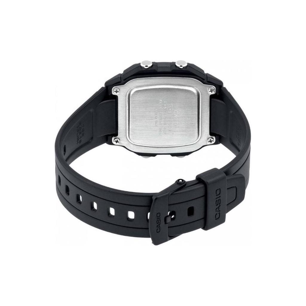Casio Коллекция Часы с кварцевым механизмом и полимерным ремешком Мужские часы Серый W-800H-1AV
