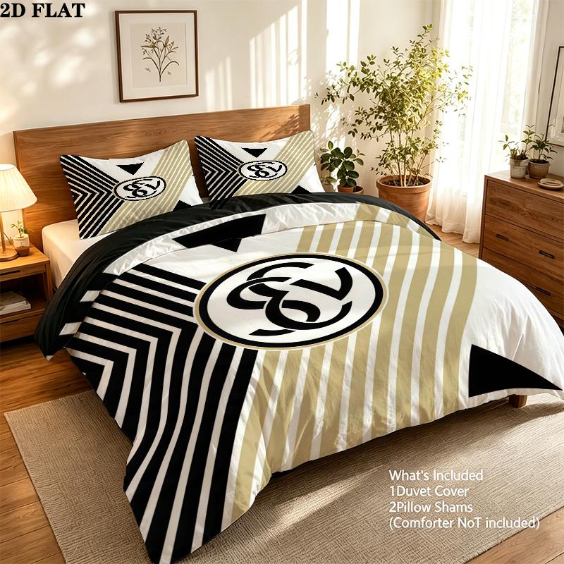 Sv Elversberg Bedding Quilt Set Quilt Cover Pillowcase Home Decoration Birthday Gift (1 * duvet cover + 2 * pillowcase, without core)