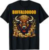 Счастливый Буйвол Казино Игровой Автомат BUFFALOOOOO Азартные Игры Унисекс Футболка Унисекс Футболка