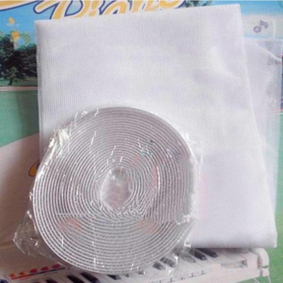 Дверной экран от мух, сильная липкость, прозрачный, без запаха, отличный DIY экран от насекомых для двери, окна и дома