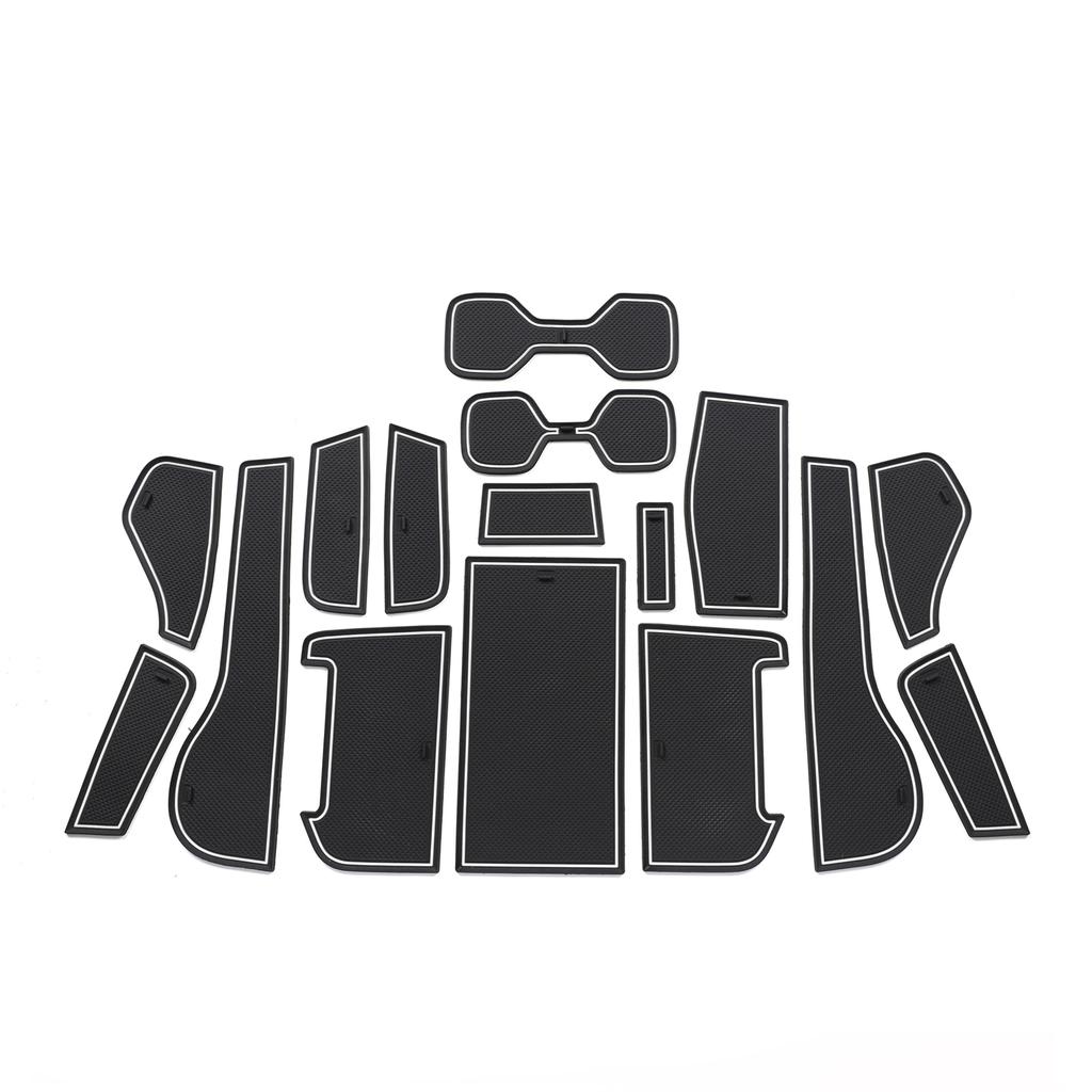 Противоскользящий резиновый коврик в нишу двери для Lexus NX 300 350h 450h 2021-2022 аксессуары подстаканники противоскользящие коврики