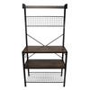 Layered Organizer Shelf Metal Frame Storage Shelving Unit Multi Layer Organizer Stand for Microwave Oven Home Appliances