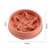 PP Material Puppy Slow Feeder Star Pattern Pet Feeding Bowl New Pet Puzzle Feeder  for Dog Cat