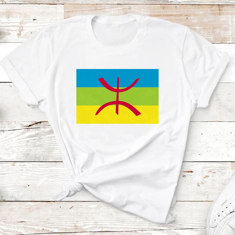 Amazigh tshirts Women comic Japanese anime Tee girl graphic clothing