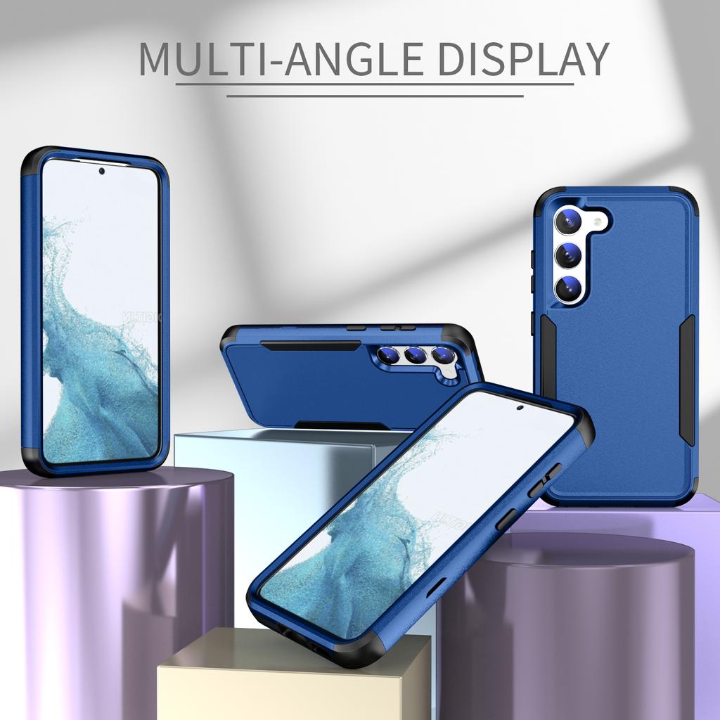 Для Samsung S23 Ultra двухслойный матовый чехол-сумка для мобильного телефона для Samsung Galaxy S23 Ultra S 23 Plus противоударная задняя крышка