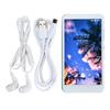 MP4 Player 5in HD Noise Reduction Bluetooth 5.0 16GB ROM 256GB Expandable WiFi HiFi Music Player