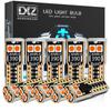 DXZ 10 шт. W5W T10 светодиодные лампы Canbus 6SMD 12 В WY5W 194 168 Распродажа автомобиля Внутренняя карта Купольные фонари Парковочный свет Авто сигнал