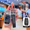 PNR1  Car Key Cover Case Shell Keychain For Mercedes Benz A C E S G GLS CLA Class W213 W177 W205 W222 X167 W176 AMG Accessories
