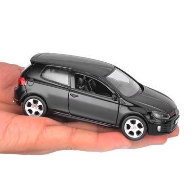 1:36 Volkswagen Golf 6 GTI Игрушечная машинка Литая миниатюрная модель Внедорожник Инерционная Открывающиеся двери Образовательная Коллекция Подарок Ребенок