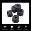 20PCS Car Wheel Lug Nut Covers, 17Mm Tire Bolt Caps Compatible With VW, Jetta, Beetle, Passat, GTI, CC, Black Lug Nut Cap With Removal Tool