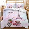 British men's American three-piece bedding set eBay3D digital printing quilt set cool