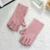 Warm Half-finger Gloves Men and Women Autumn and Winter