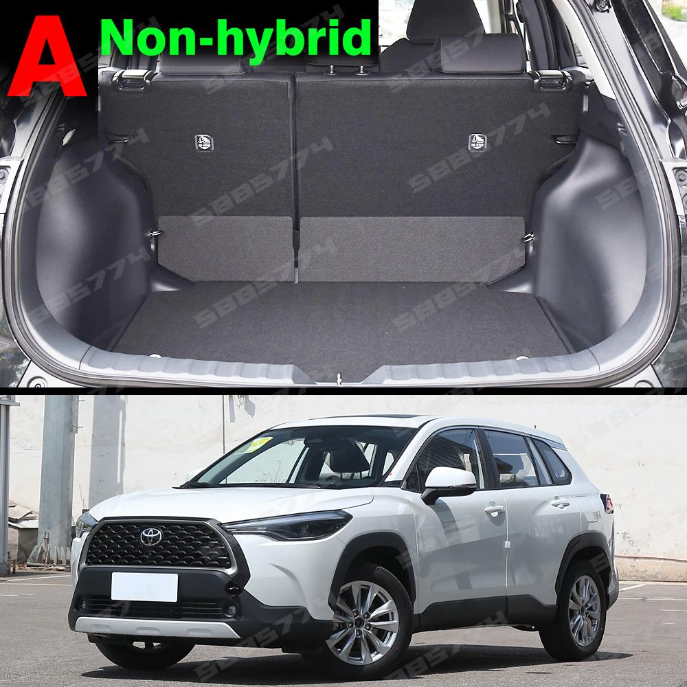 Auto Full Coverage Trunk Mat For Toyota Corolla Cross 2024 Car Boot Cover Pad Interior Protector Accessories