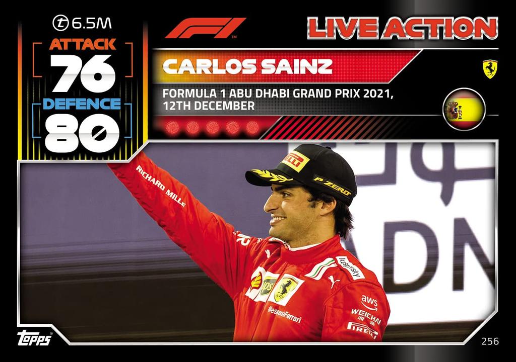 Topps India F1 Turbo Attax 2022 Коллекционная карточная игра (Смарт-пак)