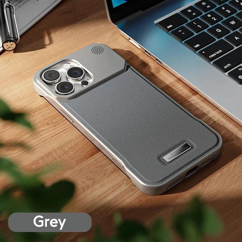Магнитный кожаный чехол для телефона с ароматерапией для For Iphone 11 12 13 14 1 16 17 Pro Max Plus Беспроводная зарядка Безрамочная крышка