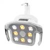 8 LED Bulb Dental Oral Lamp Dentist Operation Light Adjustable Color Temperature Sensory Switch Oral Light For Dentistry Chair