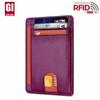 Мужская сумка для карт RFID с защитой от кражи, кардхолдер, чехол для карт мужской, с отверстием для AirTag