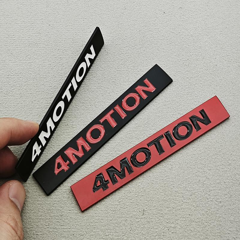 3D Metal Car Logo VR6 4MOTION Emblem for VW Passat R36 CC Phaeton Golf Rear Trunk Sticker Fender Side Badge Auto Accessories gq2