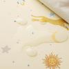 Стульчик-бустер для обеденного стола С рисунком Детский стульчик-бустер с ремнями безопасности Противоскользящее дно Подушка для увеличения высоты