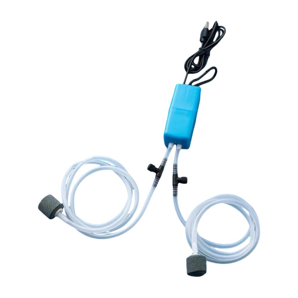 Кислородный насос для аквариума USB Портативный мини-маленький оксигенатор для аквариума Бесшумный воздушный компрессор Аэратор Портативные аксессуары для аквариума