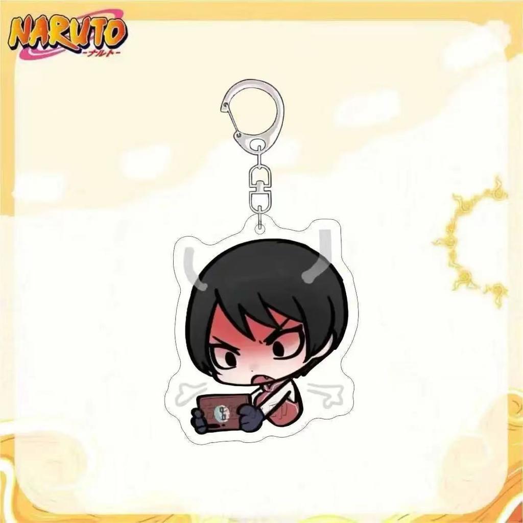 Аксессуары для акриловых брелоков Аниме Наруто Брелок для ключей с рисунком из мультфильма Узумаки Наруто