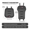 AMT2   Non-slip Car Seat Cushion Breathable Seat Height Increase Pad Backrest Mat For KIA Cadenza Carens Carnival Cerato Ev6 FORTE K5