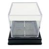 8cm Clear Baseball Box Holder Dustproof Acrylic Signed Ball Square Boxes