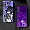Anime D-Danganronpa Soft Phone Case for Samsung Galaxy S26 S25 Edge S24 Ultra S23 Plus S22 S21 FE S20 Black Cover Back Shell