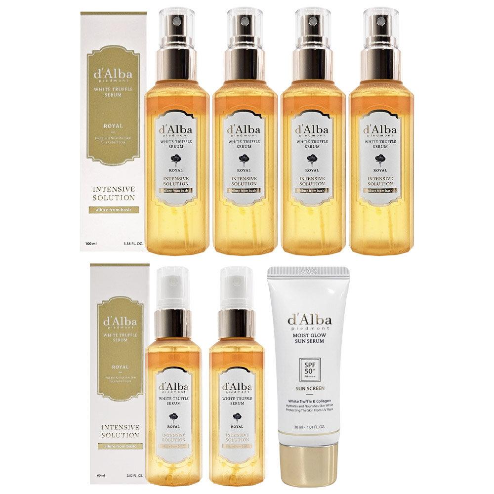 d'Alba Season 5 Royal Mist Serum 100ml x 4 + 60ml x 2 + Sun Serum