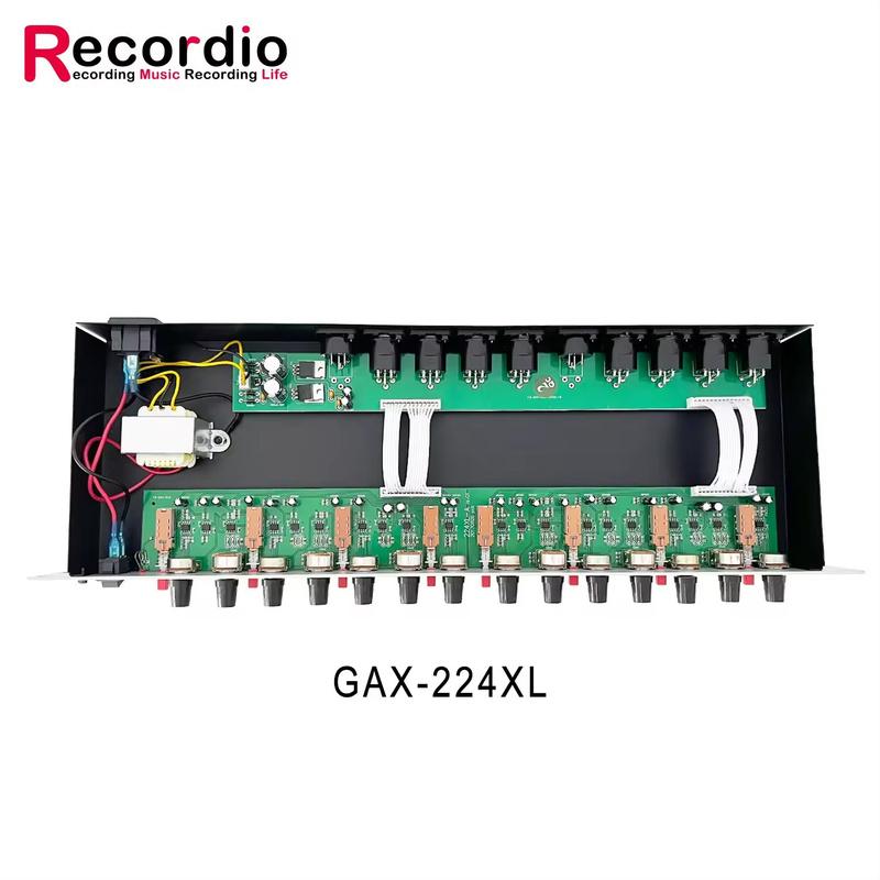 GAX-224XL Professional stage crossover 2 way audio 224XL subwoofer 2/4 audio splitter for wholesale