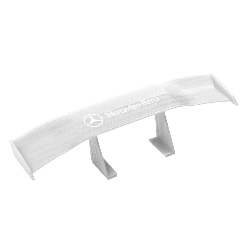 Автомобильный мини-спойлер Хвост Крыло Вид Углеродного Волокна Хвостовые Крылья Модель Для Mercedes Benz AMG W124 W202 W203 W204 W210 W211 Аксессуары