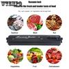 Электрический вакуумный упаковщик для пищевых продуктов, домашний кухонный упаковщик, упаковочная машина (с 10 сумками для хранения)