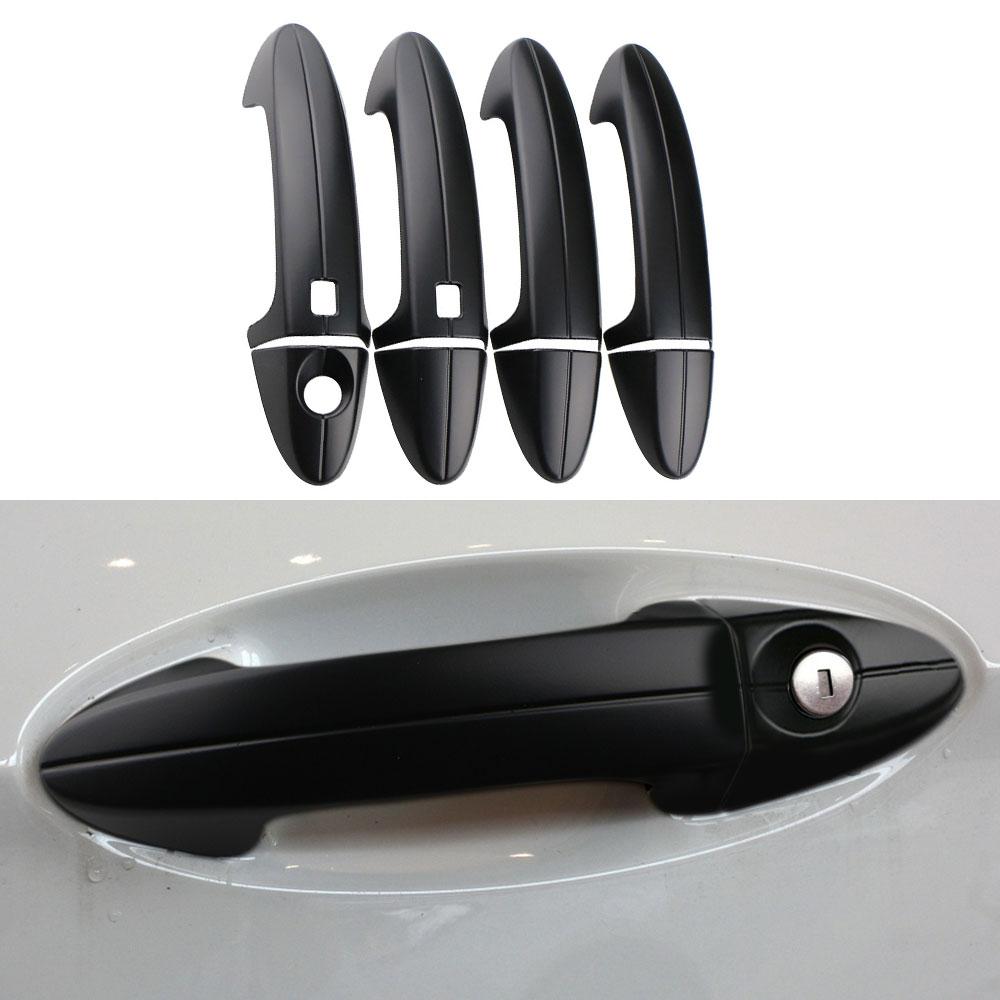 Door Bowl Protector Cover Anti-scratches Outer Door Handle Covers Sticker for Ford Ecosport 2018 - 2022 ABS Accessiores
