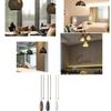 Elegant Ceiling Light Chain Pulls Fan Extension Set Decorative Chain Extender Home Decors Pull Chain Simple Installation
