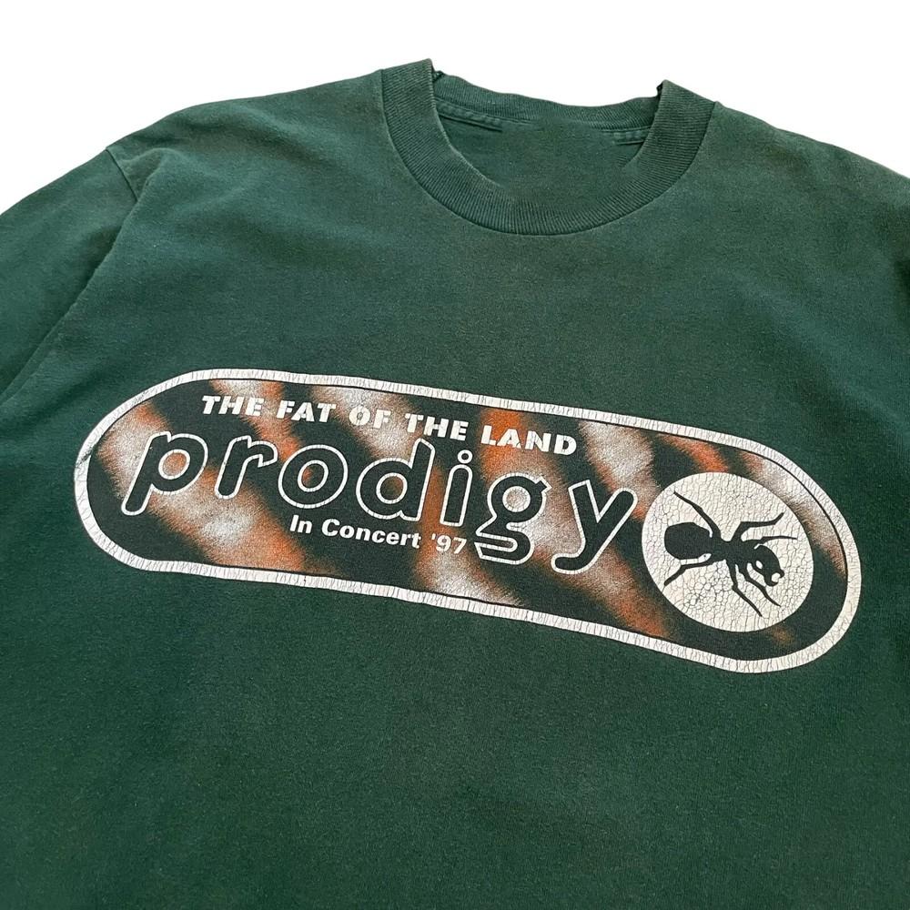 1997S The Prodigy - The Fat Of The Land Футболка с коротким рукавом S-5XL Унисекс Футболка