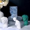 652F Форма для творчества DIY Форма для глины Форма для литья смолы Силиконовая форма Легко извлекается для Свечей Гипса Поделок Украшений Литья смолы