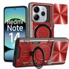 Case - E.F.CONNECTION - For Xiaomi Redmi Note 14 4G - Shockproof - Swivel Ring - Sliding Lens Protection