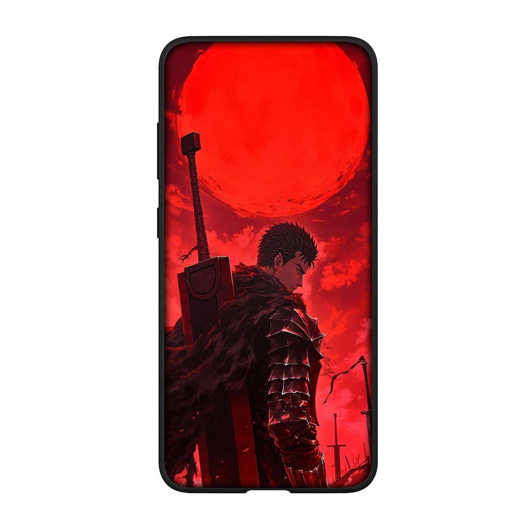 Для Motorola Moto Edge 70 60 50 G54 G86 Samsung Galaxy S25 iPhone 17 16 15 Xiaomi Redmi Note 14 13 Pro Max Чехол для телефона Обои Berserk Guts Обложка