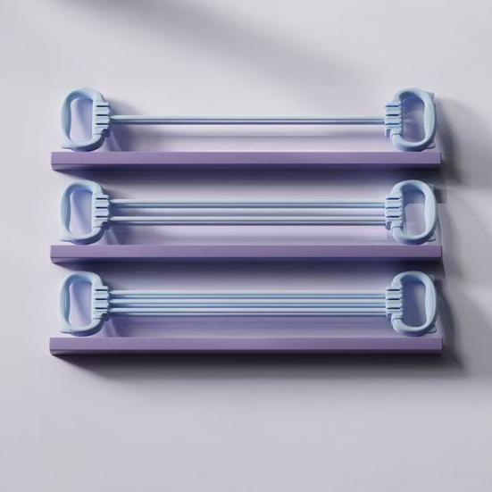 Регулируемая эластичная лента-восьмерка для рук и плеч, эластичный фитнес-ремень с 6 трубками для силовых тренировок, противоскользящий жгут сопротивления для мужчин и женщин