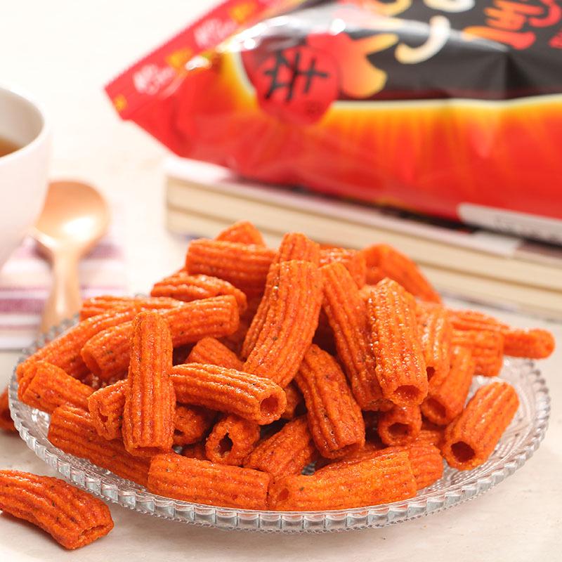 Корейские Zero Snacks Острые Жареные Рисовые Палочки - 100 г Сладкий и Острый Вкус